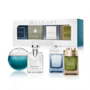 Bvlgari The Men's Gift Collection (Férfi parfüm) Mini Parfüm Szett edt 20ml